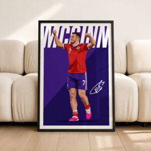 John McGinn (Scotland) Poster