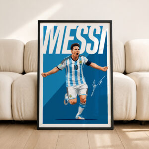 Lionel Messi (Argentina) 2022 Poster