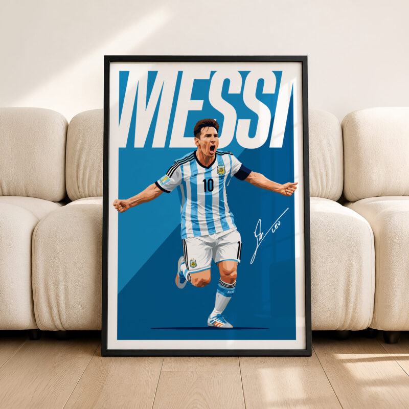 Lionel Messi (Argentina) 2022 Poster