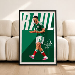 Raul Jimenez (Mexico) Poster