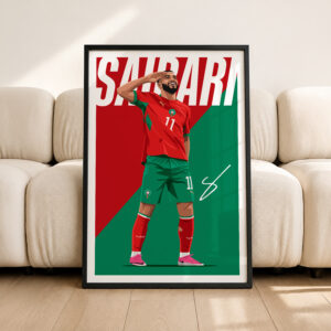 Ismael Saibari (Morocco) Poster
