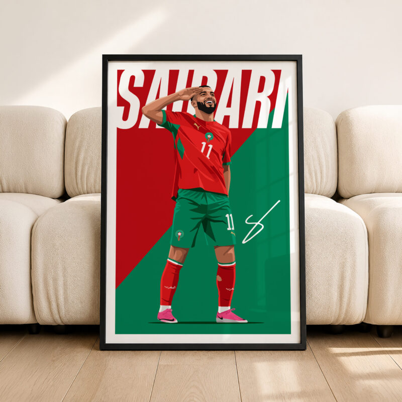 Ismael Saibari (Morocco) Poster