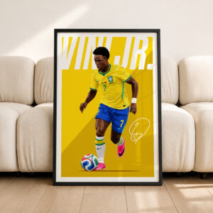 Vinicius Junior (Brazil) Poster