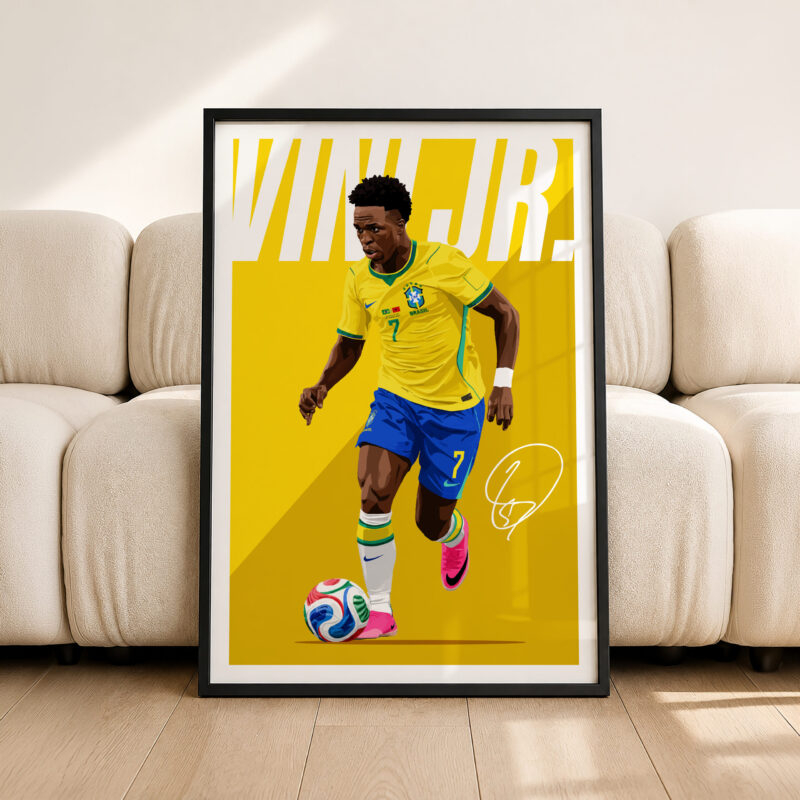 Vinicius Junior (Brazil) Poster