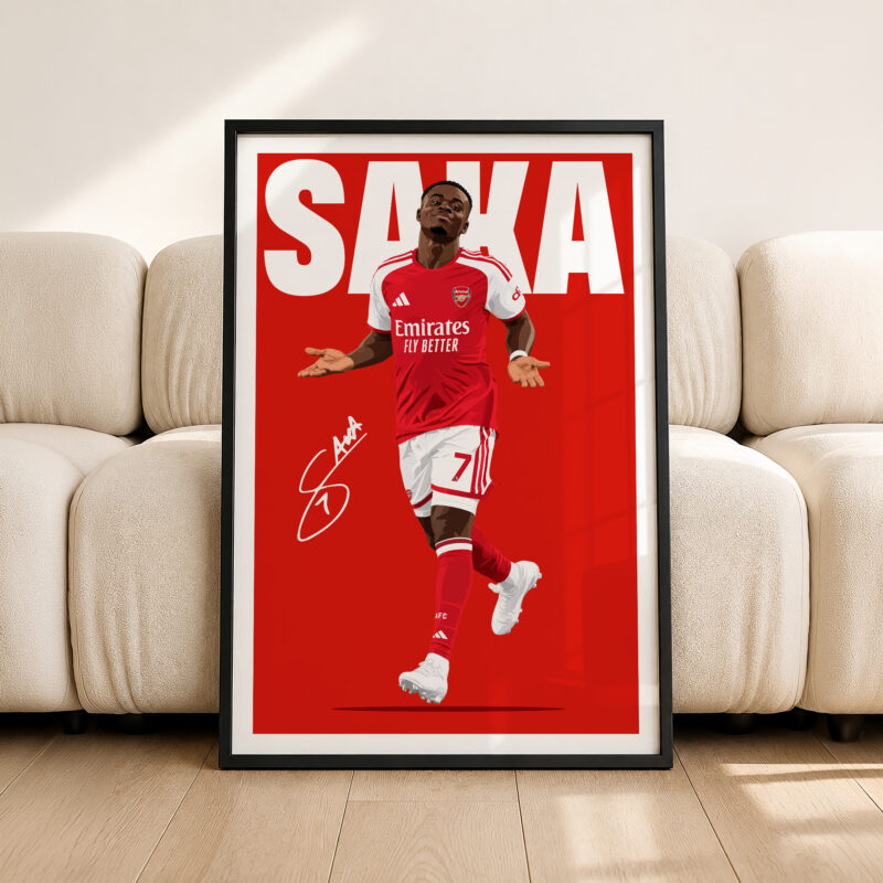 Bukayo Saka (26/27) Poster