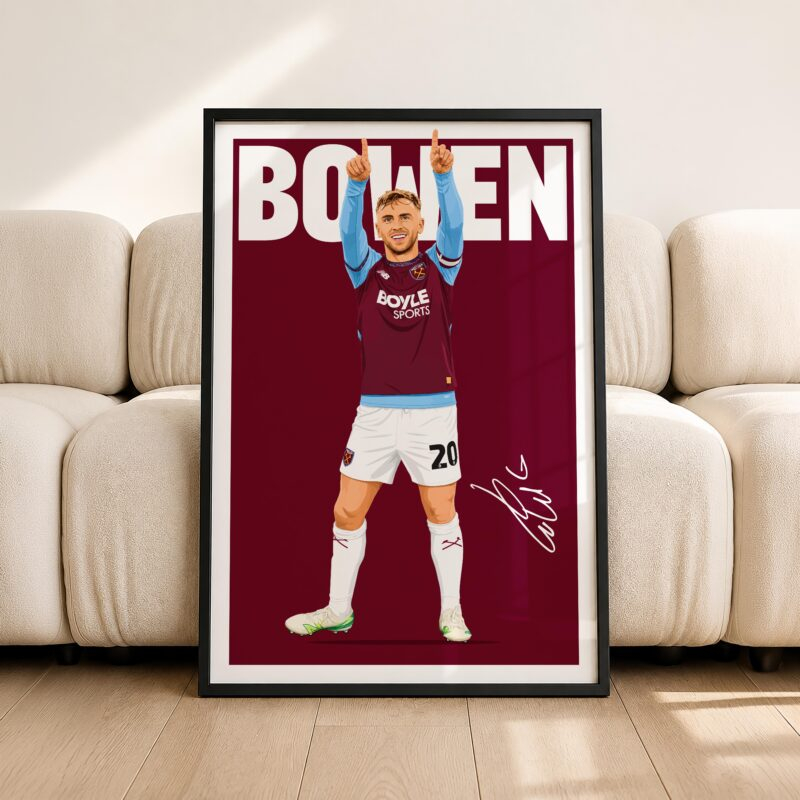 Jarrod Bowen (26/27) Poster