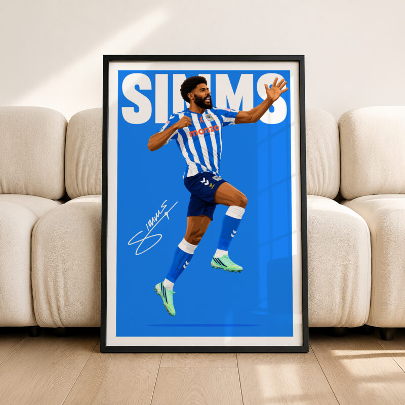 Ellis Simms (26/27) Poster